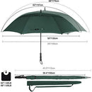 Prospo Golf Umbrella 62/68 inch Large Heavy Duty Automatic Open Windproof Double Canopy Oversized Stick Vented Umbrellas