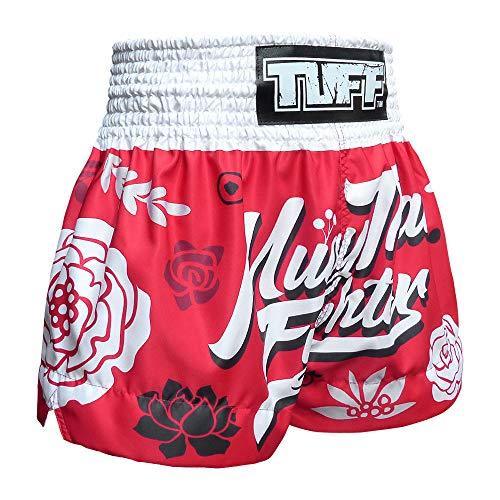 Tuff Boxing Sport Muay Thai Shorts Trunks Kick Martial Aart Training Gym Clothing