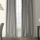 Half Price Drapes VPCH-VET1211-84 Signature Doublewide Blackout Velvet Curtain, Amber Gold, 100 X 84