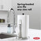 OXO Good Grips SimplyTear Standing Paper Towel Holder, Brushed Stainless Steel