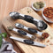 Spring Chef Magnetic Measuring Spoons Set, Dual Sided, Stainless Steel, Fits in Spice Jars, Set of 8