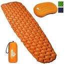 Outdoorsman Lab Camping Sleeping Pad, Ultralight Inflatable Camping Pad, Compact Hiking & Backpacking Gear Includes Camping Mat, Bag & Repair Kit