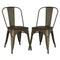 Poly and Bark Trattoria Side Chair in Black (Set of 4)