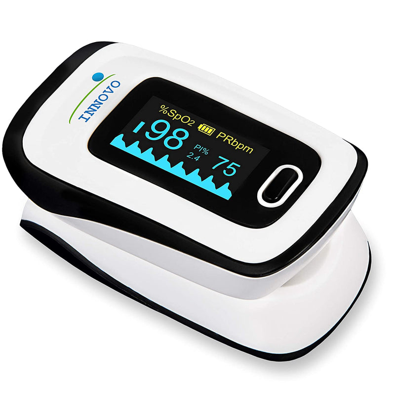 Innovo Deluxe Fingertip Pulse Oximeter with Plethysmograph and Perfusion Index