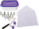 46-Piece Deluxe Cake Decorating Set, Cake Decorating Supplies by Veracity & Verve