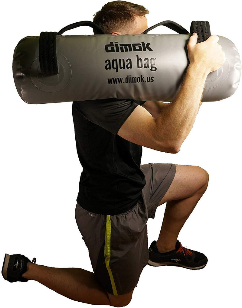 dimok Workout Sandbag Alternative Aqua Bag Training Weight Bag Sandbags for Fitness - Crossfit Water Weights Full Body Exercise Equipment - Comes w Pump
