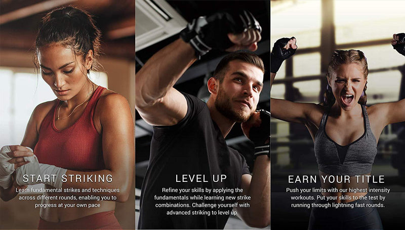 Nexersys N3 Elite: The Personal Boxing Trainer for Your Home. Challenging HIIT Workouts that Builds Confidence with Cardio, Technique, Gaming & Core Workouts. Interactive Fitness on Microsoft PlayFab.