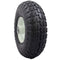 Ranch Tough 4 Pack RT310 10" Pneumatic Replacement Tires for Garden Including Gorilla Cart, Black