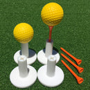 SkyLife Golf Rubber Tee Holder Set for Driving Range Golf Practice Mat (1.5''/2''/2.6''/2.8''/3'')