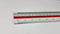 Triangular Engineering Scale Ruler by Ferocious Viking with Color-Coded Grooves with Fractions of an inch 1:10, 1:20, 1:30, 1:40, 1:50, 1:60