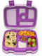 Bentgo Kids Childrens Lunch Box - Bento-Styled Lunch Solution Offers Durable, Leak-Proof, On-the-Go Meal and Snack Packing (Purple)