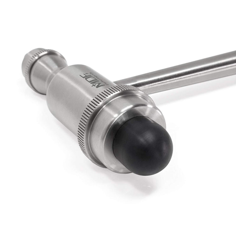 MDF Tromner Neurological Reflex Hammer with pointed tip handle for cutaneous and superficial responses - Free-Parts-for-Life & - Black (MDF555-11) by MDF Instruments