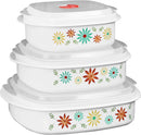 Corelle Coordinates by CulinWare 6-Piece Microwave Cookware, Steamer and Storage Set, Splendor