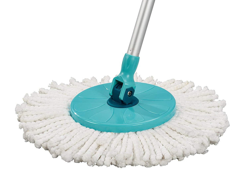 Leifheit Clean Twist Disc Active Replacement Mop Head, 4 x 22.5 x 26 cm, White