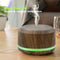 450ml Diffusers for Essential Oils, Wood Grain Aromatherapy Cool Mist Air Humidifier Diffuser with 8 Color LED Lights for Home Bedroom Office by Doukedge