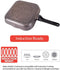 Alpha Square Grill Pan Made in Korea 11 Inch with Deep ridges and Induction ready, iNoble Non-Stick Cookware Dishwasher Safe