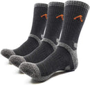 PEACE OF FOOT Hiking Socks boot socks For Mens 6(5+1) Pairs Multi Sports Trekking Climbing Camping working Crew Socks