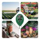 Dr.meter S30 Soil Moisture Meter, Soil PH Moisture Sunlight 3 in 1 Soil Test Kits for Garden, Lawn Plants Indoors & Outdoors