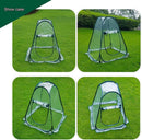 porayhut Clear PVC Greenhouse Cover Flower House Mini Gardening Plant Flower Pop Up Tent，Backyard Greenhouse Cover for Cold Frost Protector Gardening Plants