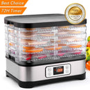 Food Dehydrator Machine, Jerky Dehydrators with Five Tray, Knob Button