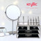 Acrylic Vanity Makeup Cosmetic Organizer -16 slot 4 box drawer storage organizers for make up brushes lipstick lipgloss brush palette! Countertop organization holder for bathroom & bedroom accessories