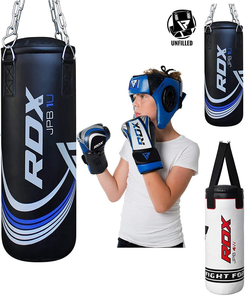 RDX Kids Heavy Boxing 2FT Punching Bag UNFILLED MMA Punching Training Gloves Kickboxing