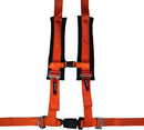 4 Point Harness with 2 Inch Padding (Ez Buckle Technology) (Black)