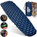 Outdoorsman Lab Camping Sleeping Pad, Ultralight Inflatable Camping Pad, Compact Hiking & Backpacking Gear Includes Camping Mat, Bag & Repair Kit