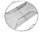 Kettle Kommander 22.5 Inch 304 Stainless Steel 4.5 mm Hinged Grilling/Cooking Replacement Grate - for use in 22" Weber Charcoal Grills - Stronger Design