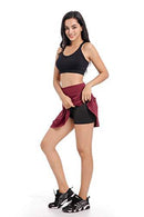 EAST HONG Women's Golf Skort Tennis Running Workout Skort