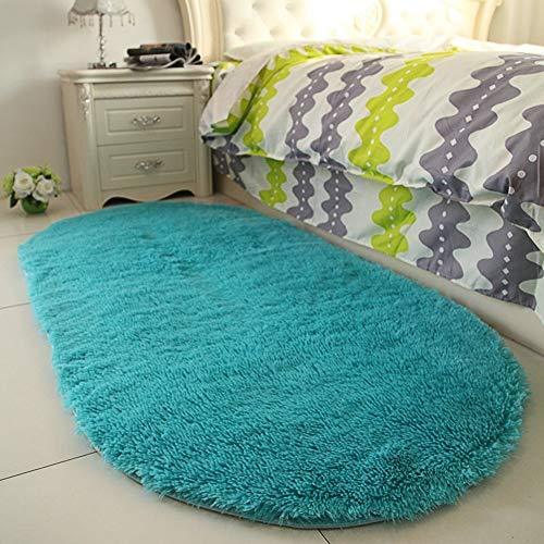 PAGISOFE Ultra Soft 4.5cm Velvet Bedroom Rugs Kids Room Carpet Modern Shaggy Area Rugs Home Decor 2.6' X 5.3', Hot-Pink