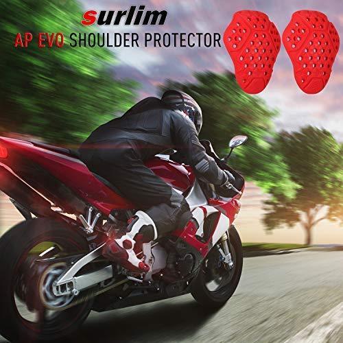 Surlim Back Protector CE Insert Armor Motorcycle Jacket Replacement Pads