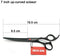 Elfirly 7.0in Professional Pet Grooming Scissors Set,Straight & Thinning & Curved Scissors 4pcs Set for Dog Grooming