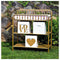 Little Seeds Monarch Hill Ivy Metal Crib, Gold