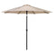 Grand Patio 10 FT Super Sturdy Aluminum Patio Umbrella, UV Protected Outdoor Umbrella, Green