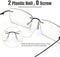 Cyxus Blue Light Blocking Computer Glasses [Better Sleep] Anti Digital Eye Strain Headache Video Eyewear (Blue Browline Frame)