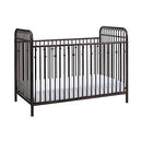 Little Seeds Monarch Hill Ivy Metal Crib, Gold