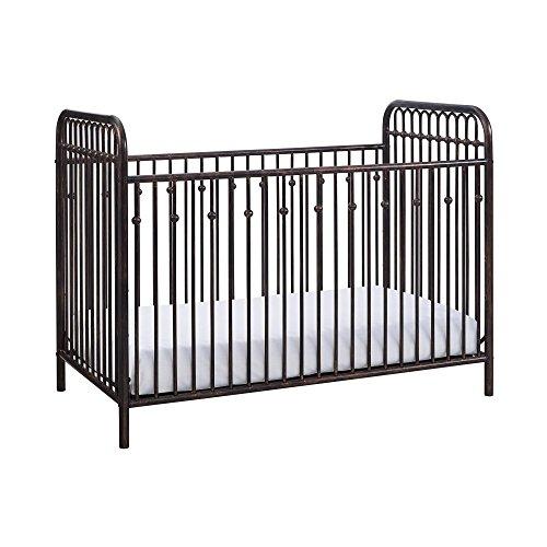 Little Seeds Monarch Hill Ivy Metal Crib, Gold