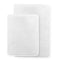 Clara Clark 2-Pack Bath Mat Set – Large and Small Bathroom Rug Set, Absorbent Memory Foam Bath Rugs, Non-Slip, Thick, Cozy Velvet Microfiber Bathrug, Plush Shower, Toilet Floor Bathmats Carpet, Black