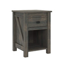 Ameriwood Home  Farmington Night Stand, Rustic ,Small, Century Barn Pine - 5683215PCOM