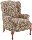 Lane Home Furnishings 2581 Hampton 1644-40 Recliner, Burgundy/Ivory