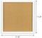 OrgaNice Cork Board/Bulletin Board - 4X Beautifully Framed 12 x 12-Inch Tiles - Reinforced Frame - Zero Flaking - Start Your Dream Project - Mounting Hardware Included - Bonus 10x Push Pins