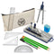 Protractor and Compass Set with Ruler, Set Square, Protractor, Compass for Geometry, Pencils, Pencil Case, Mechanical Pencil, Pencil Sharpener, Eraser and Lead