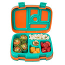 Bentgo Kids Brights – Leak-Proof, 5-Compartment Bento-Style Kids Lunch Box – Ideal Portion Sizes for Ages 3 to 7 – BPA-Free and Food-Safe Materials (Citrus Yellow)