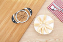 YHTAWOO Apple Corer Slicer+Orange peeler+cleaning brush, Apple Slicer Stainless steel Core remover Blooming Onion Cutter Pear Divider Wedger Metal Decorer Tool For Large Apple Kitchen Gadgets