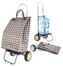 Trolley Dolly, Black Shopping Grocery Foldable Cart