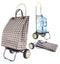 Trolley Dolly, Black Shopping Grocery Foldable Cart