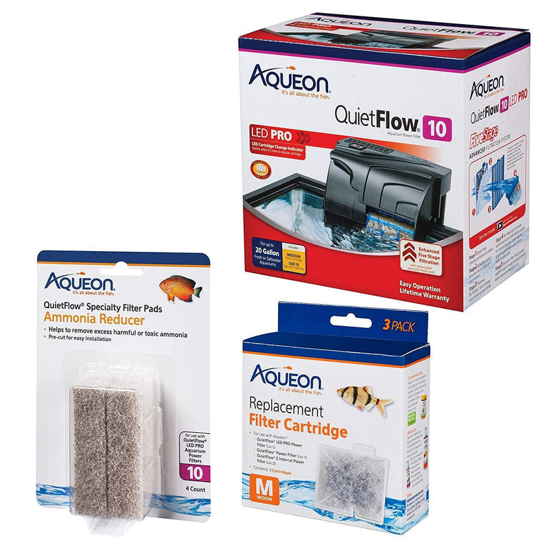 Aqueon QuietFlow LED PRO Aquarium Power Filters