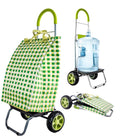 Trolley Dolly, Black Shopping Grocery Foldable Cart