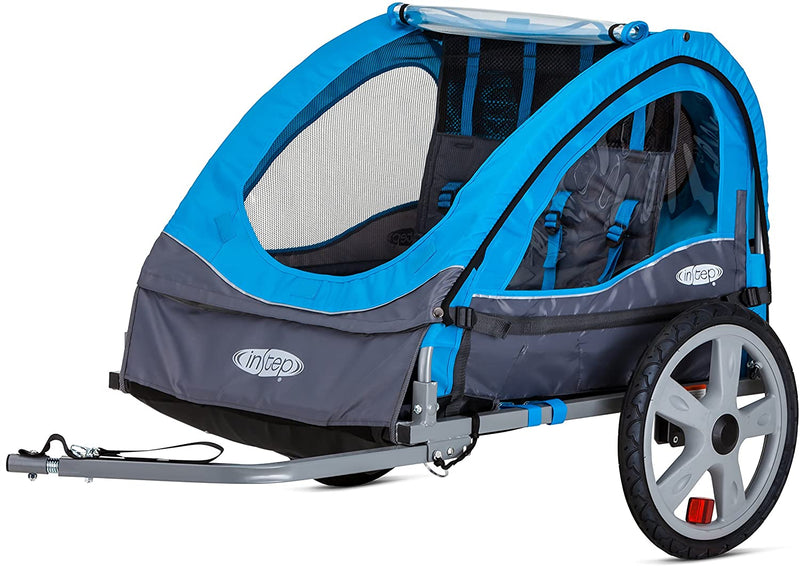 Instep Bike Trailer for Kids, Single and Double Seat